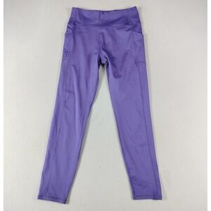 FIGS‎ Leggings Womens Large Purple High Rise Pocket Stretch Yoga Athletic Pants